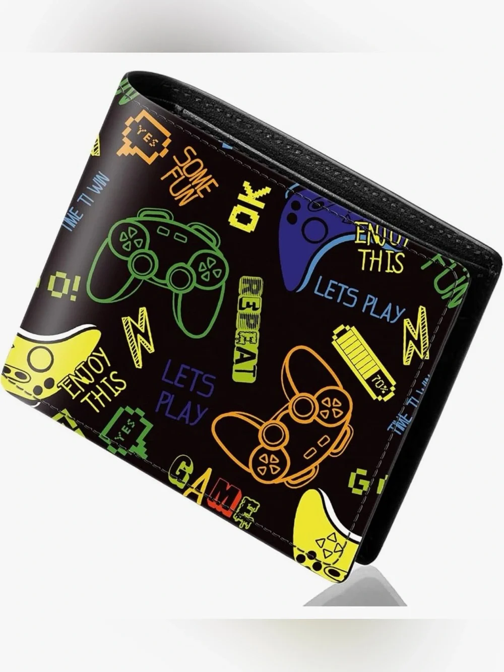 Kids Wallets for Boys Teen Wallet for kids Leather Bifold Wallet
